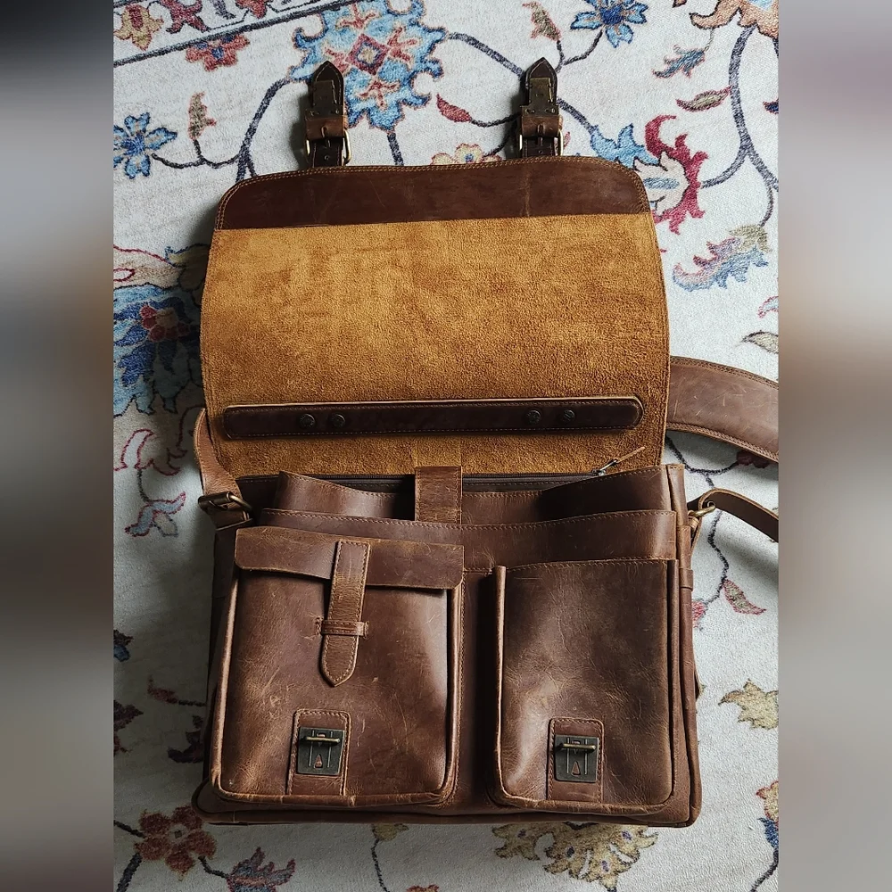 Hides Mens Leather Briefcase